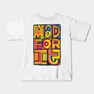 MAD FOR IT 'Happy Mondays' Inspired Design Kids T-Shirt